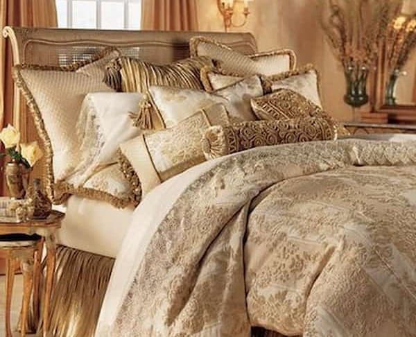 تصویر 2 از رو تختی عروس دو نفره لوکس با طرح شیک و مناسب جهیزیه